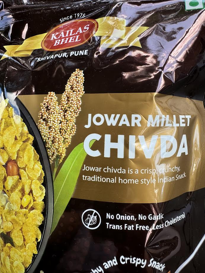 Jowar Millet Chiwda ( no onion , no garlic, Trans fat free, less cholestrol